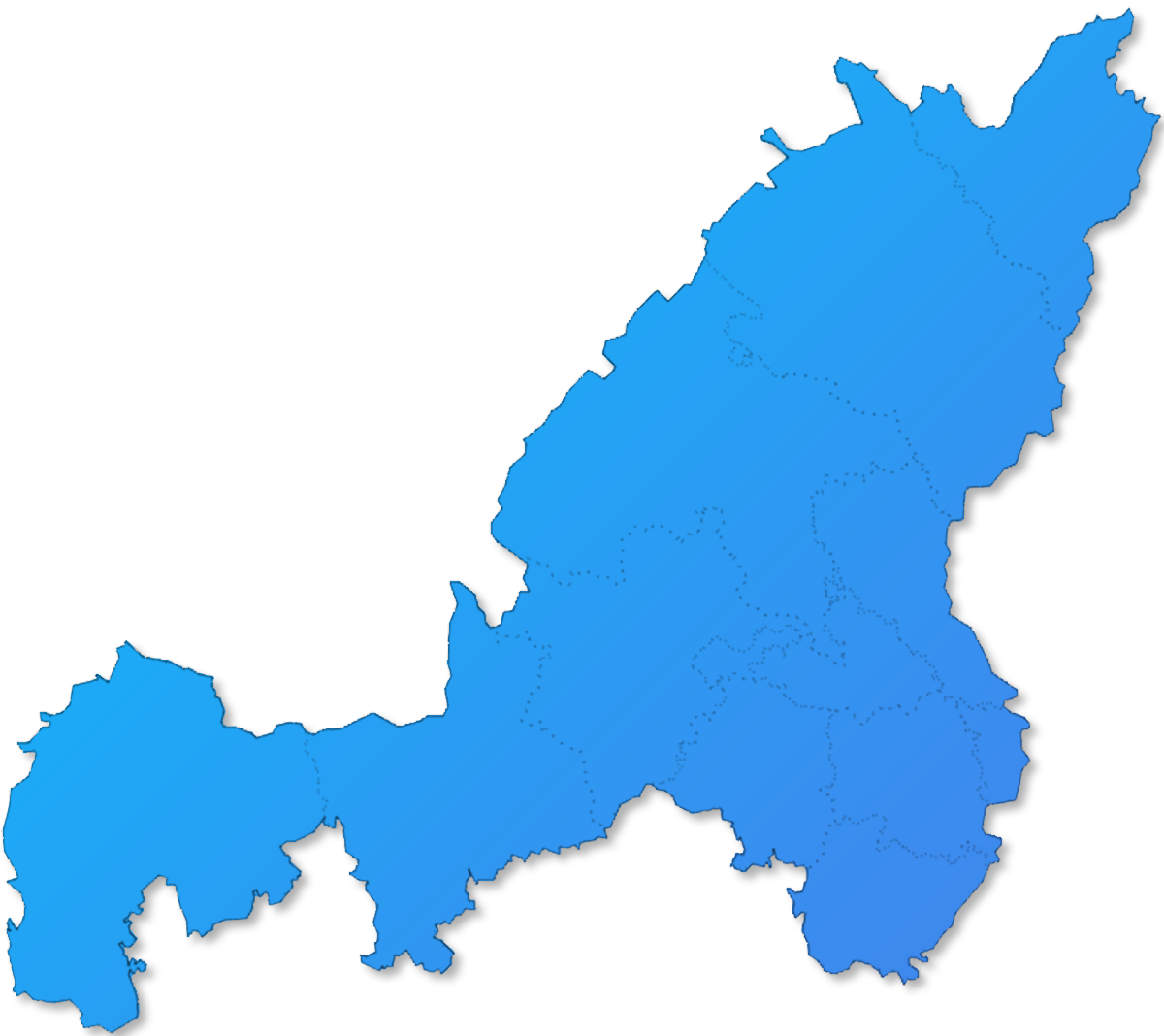 榆林市行政区划地图